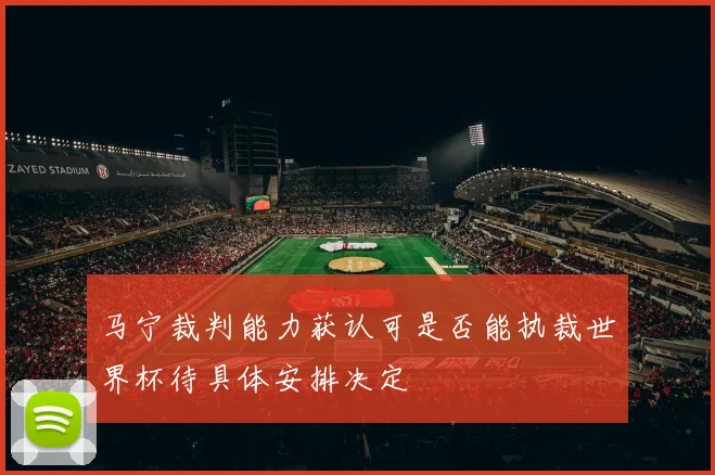 马宁裁判能力获认可是否能执裁世界杯待具体安排决定